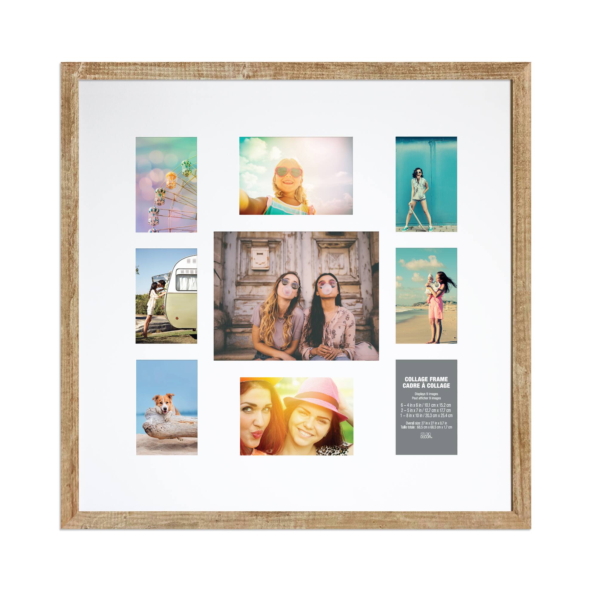 9 Opening Natural Collage Frame by Studio Décor®